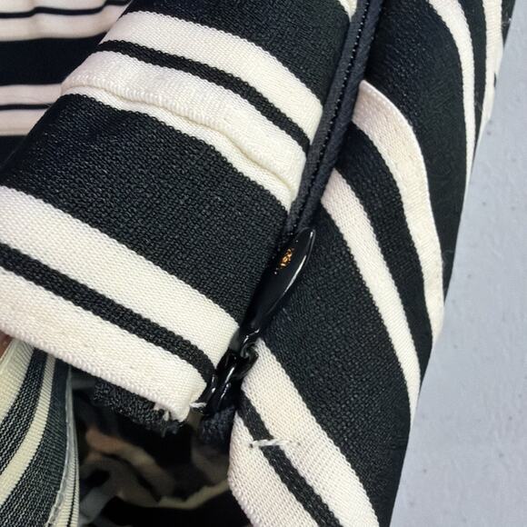 Anthropologie Maeve size 0 Black Crosswise Flare Dress wedding guest retro - Picture 11 of 12